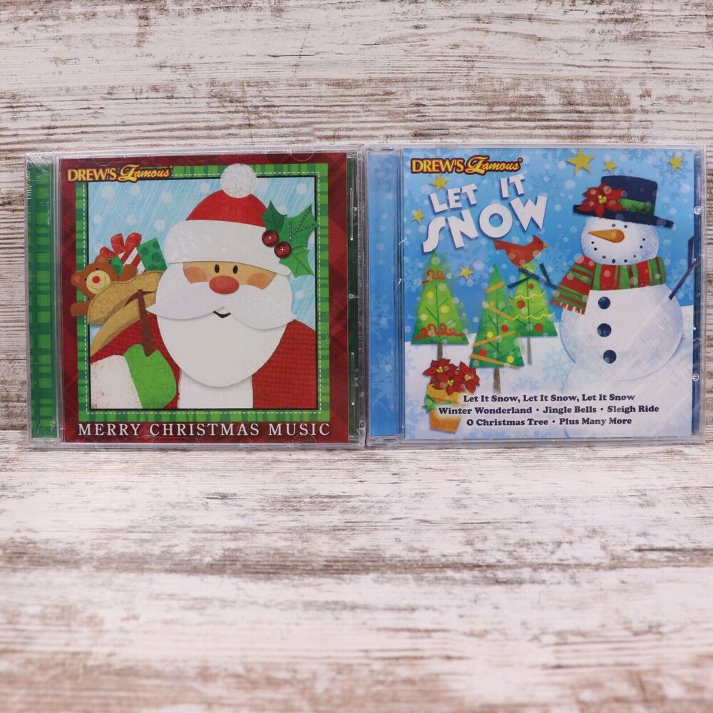 Drew's Famous Marry Christmas and Let It Snow CD Set NEW